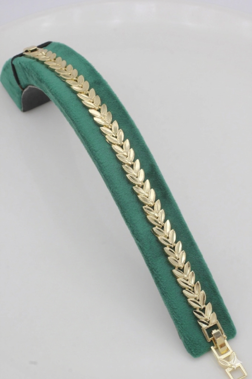 VIP 14K Gold Arpa Bileklik