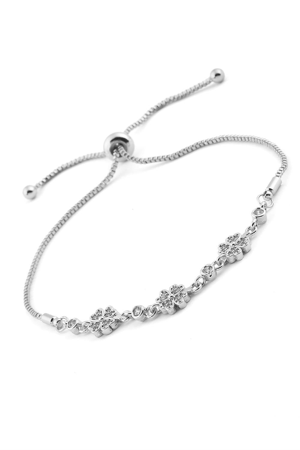 VIP Yonca Gümüş Bileklik
