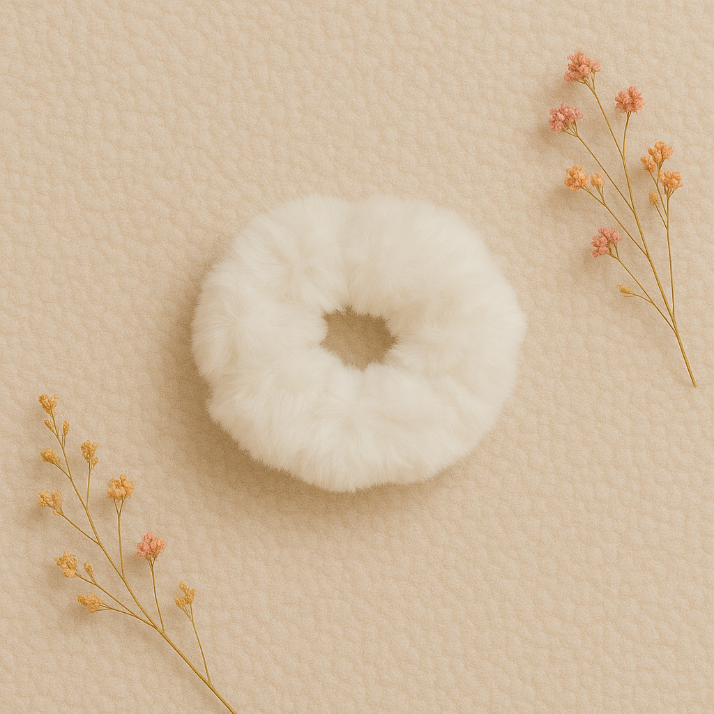 2'li Simit Toka, Peluş Yumuşak Tüylü Simit Toka