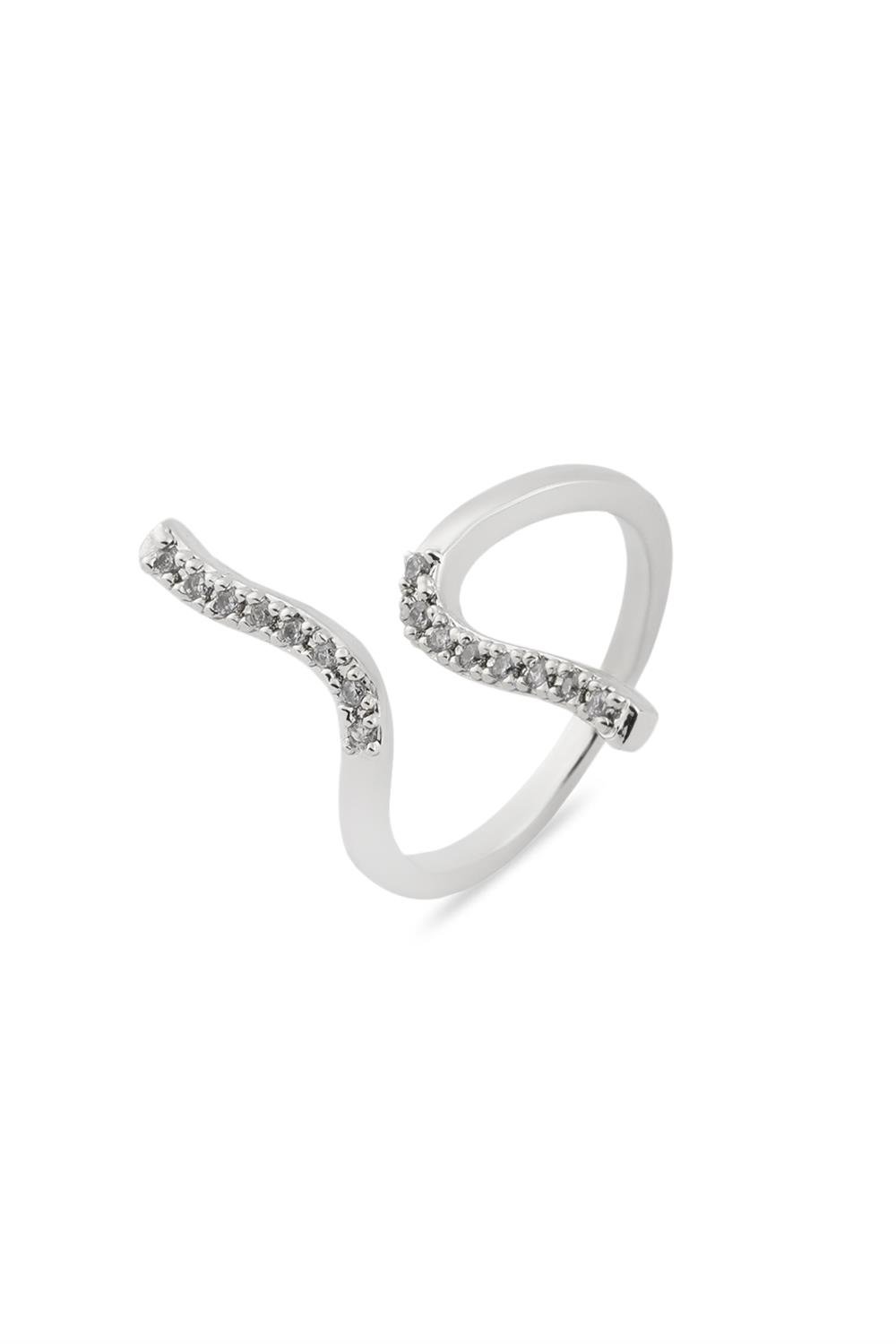 Bijuteri Sarmal Yüzük Gümüş