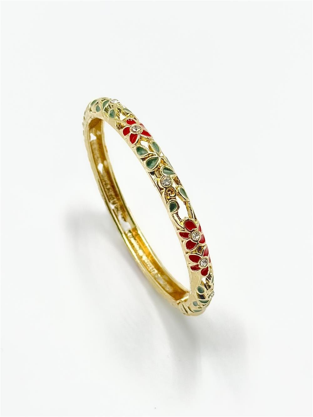 VIP Mineli Çiçek Desenli Kelepçe