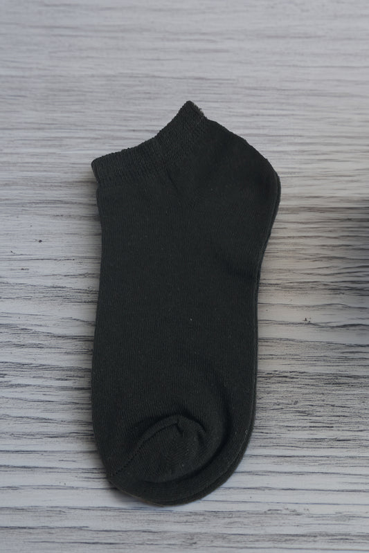 6 Çift Unisex Karışık Renkli Çorap, Pamuklu Patik Çorap