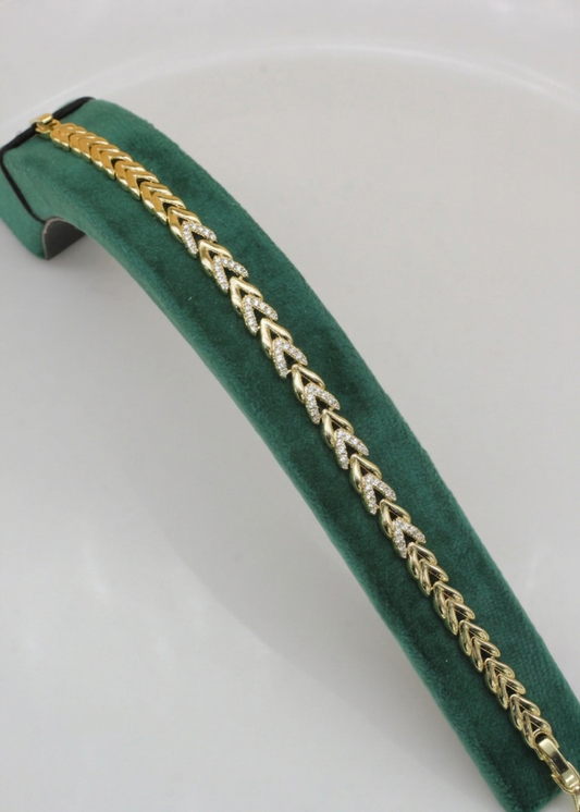 VIP 14K Gold Bileklik