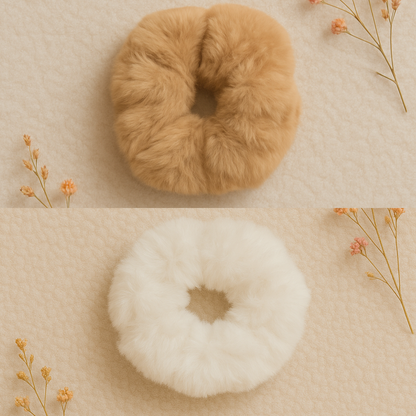 2'li Simit Toka, Peluş Yumuşak Tüylü Simit Toka