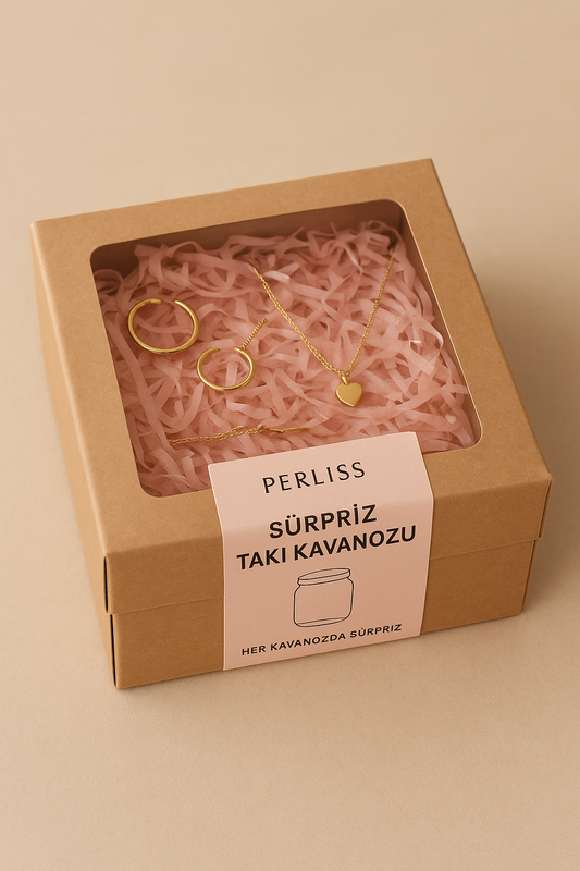 ✨Perliss Standart Sürpriz Takı Kavanozu (6 Ürün)