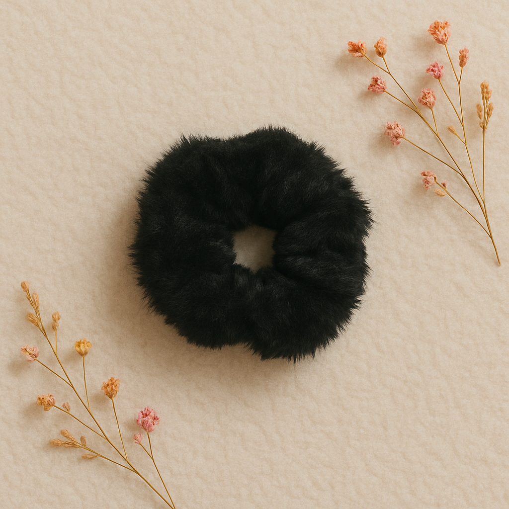 3'lü Simit Toka, Peluş Yumuşak Tüylü Simit Toka