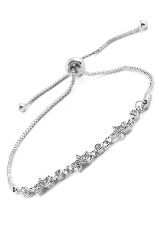 VIP Yıldız Gümüş Asansör Bileklik