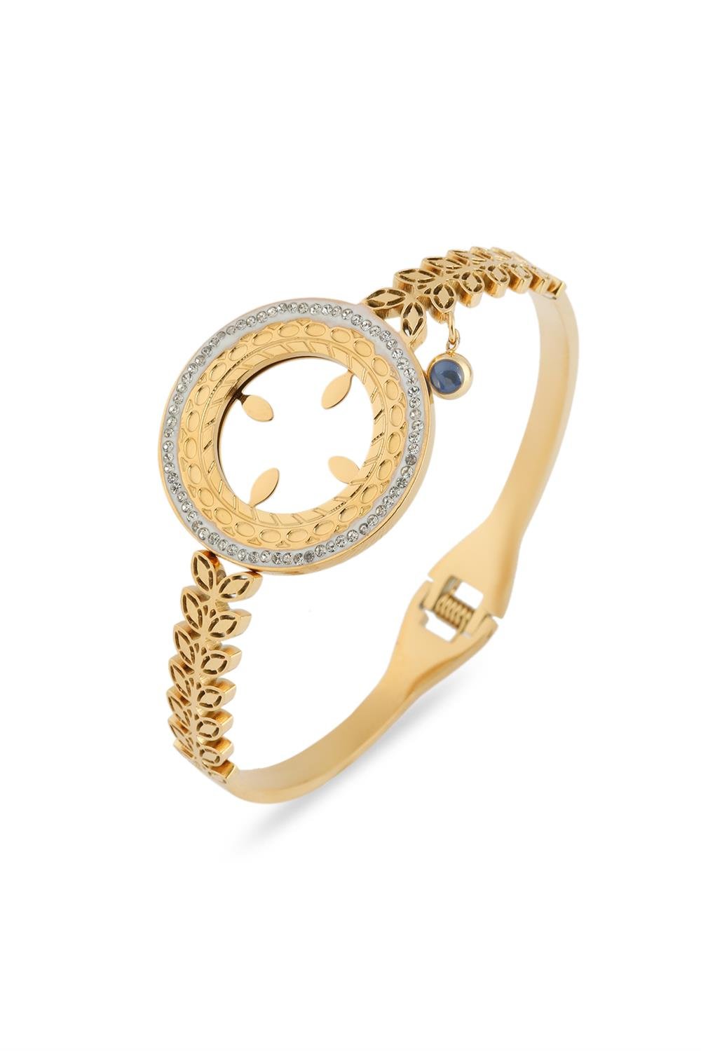 Paslanmaz Çelik Çeyrek Kelepçe Gold