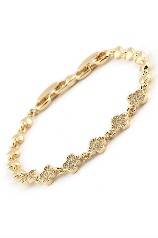 VIP 14K Yonca Bileklik Gold