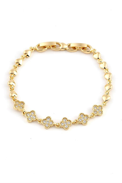 VIP 14K Yonca Bileklik Gold